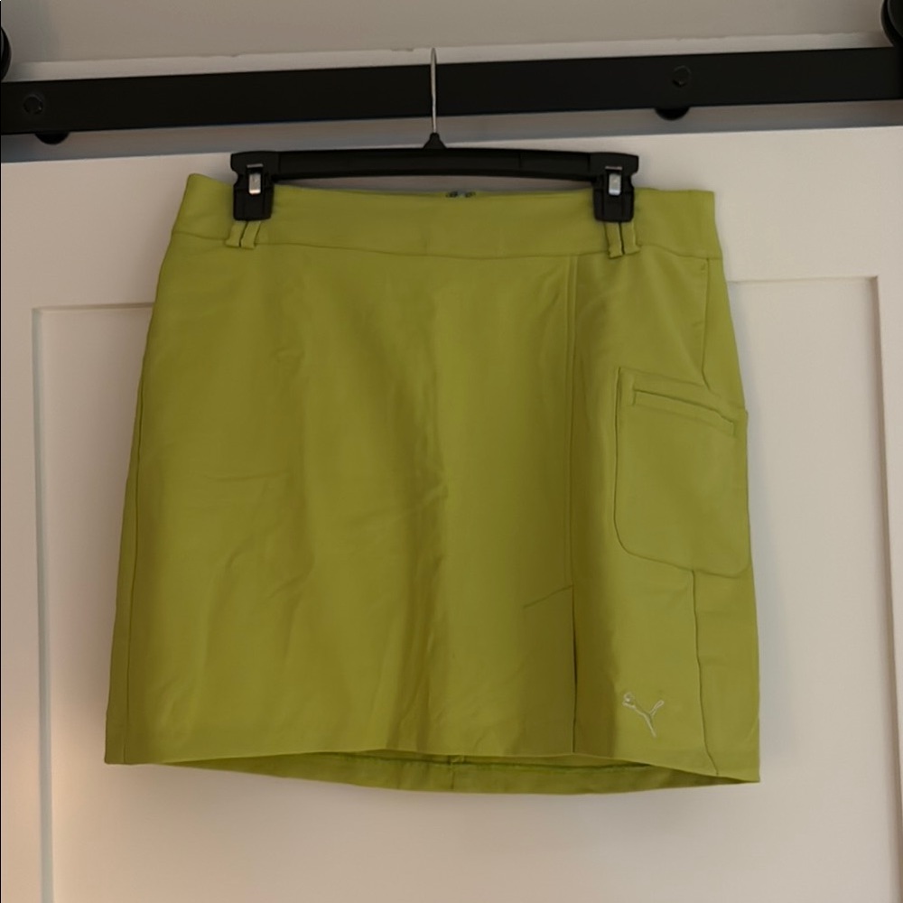 Puma Women's Lime Green Skort